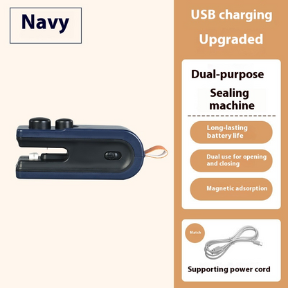 Mini plastic bag sealer