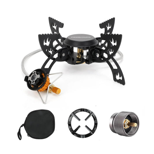 Windproof Camping Portable Propane Backpack Stoves for Hiking