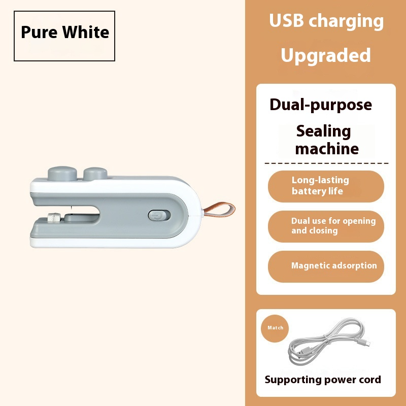 Mini plastic bag sealer